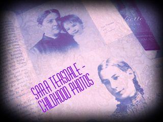 Photos of poet & literary Granny Sara Teasdale as a child