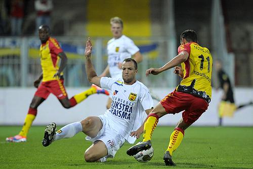 Champions Cambuur in action against Go Ahead Eagles, who did them a huge favour. Courtesy of Deventervoetbal.nl
