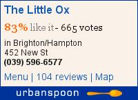 The Little Ox   on Urbanspoon