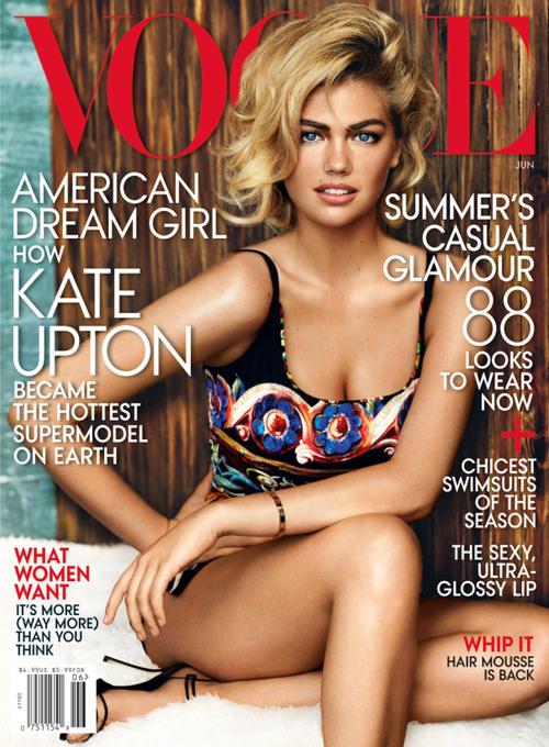 Kate Upton for Vogue US June 2013 in The Kate Upton...