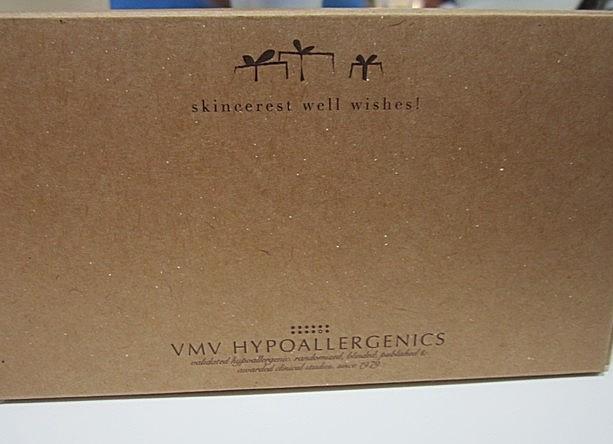 VMV Hypoallergenics Recycled Packaging