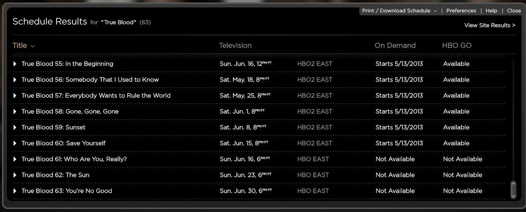 Photo: True Blood Season 6 Episode 6×01-6×03 Title Changes True Blood Season 6 6x01-03 Titles
