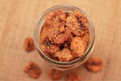 Sweet & Spicy Candied Walnuts