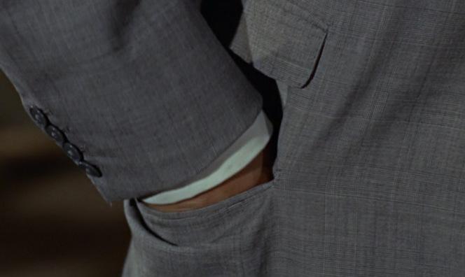 James Bond’s Iconic Goldfinger Suit See what I mean?