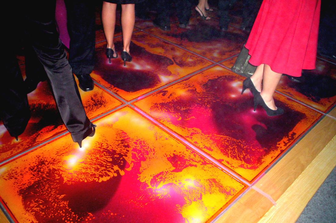 dancefloor LED Liquid Fusion Tabletops 