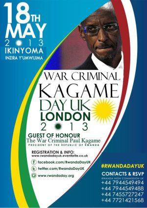 Rwandan president Paul Kagame