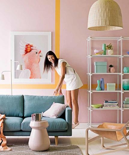 The charm of pastels in interior design