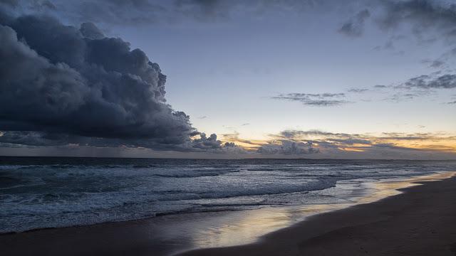 woolamai surf beach at sunset