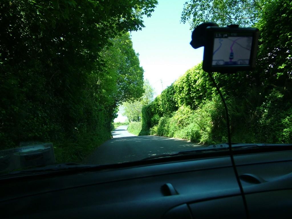 Driving the Intriguing Backroads of Wicklow County – Ireland country road - Enniskerry - Wicklow - Ireland