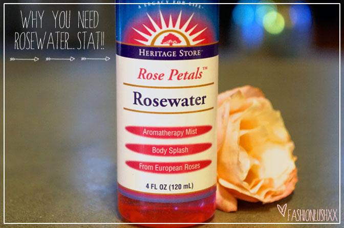 rosewater benefits