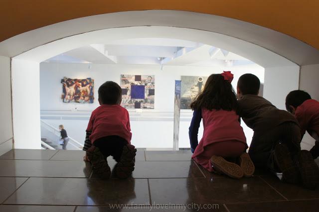 Kids at the San Antonio Museum of Art