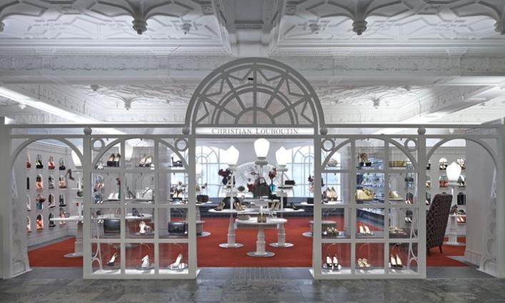 New Christian Louboutin Boutique Design By Lee Broom At Harrods in London | Retail Design
