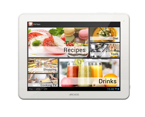 Archos Chefpad Tablet, a tablet for your culinary creations