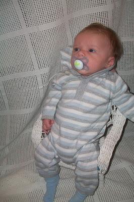 Dressing The Baby: Little Boy Blue!