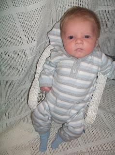 Dressing The Baby: Little Boy Blue!
