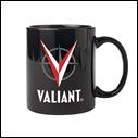 Valiant Logo Black Mug