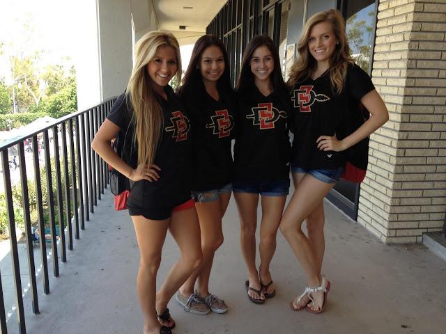 San Diego State Dancers Take Great Group Photos