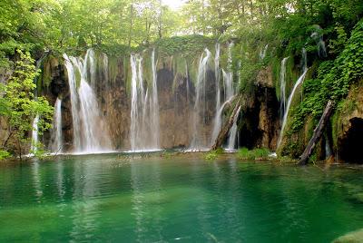Plitvice Lakes waterfall, Croatia