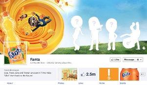 Fanta Facebook Page