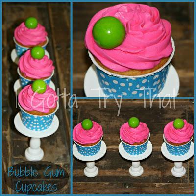 Hot Pink Cupcakes