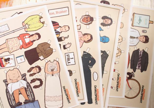 Bluth Family Paper Dolls