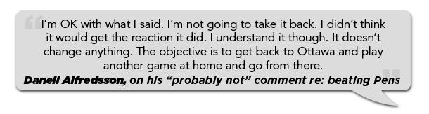 PLAYOFFS R2G5 : Penguins vs. Senators : 05.24.13 : Live Game Thread! PLAYOFFS R2G5 : Penguins vs. Senators : 05.24.13 : Live Game Thread!