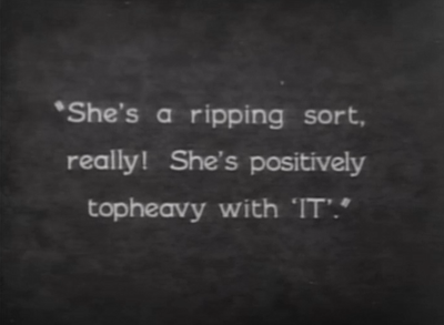 It (Clarence G. Badger, 1927)