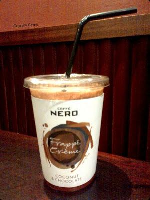 New Caffè Nero Iced Frappé Crème - Coconut & Chocolate