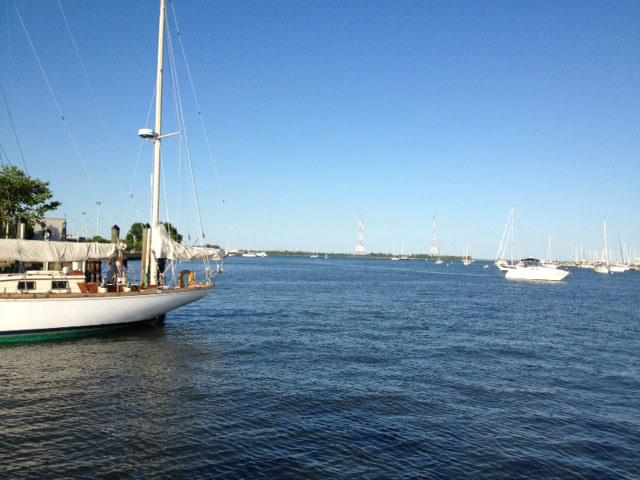 Where I Can Breathe Looking out toward the Bay Bridges and the Chesapeake Bay.