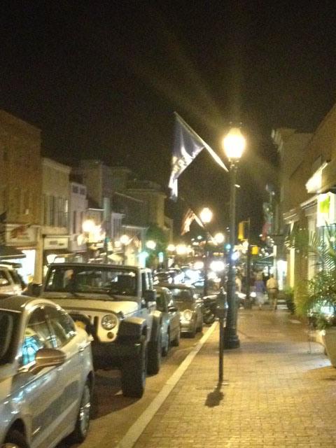 Where I Can Breathe The Evening Lights of Main Street.