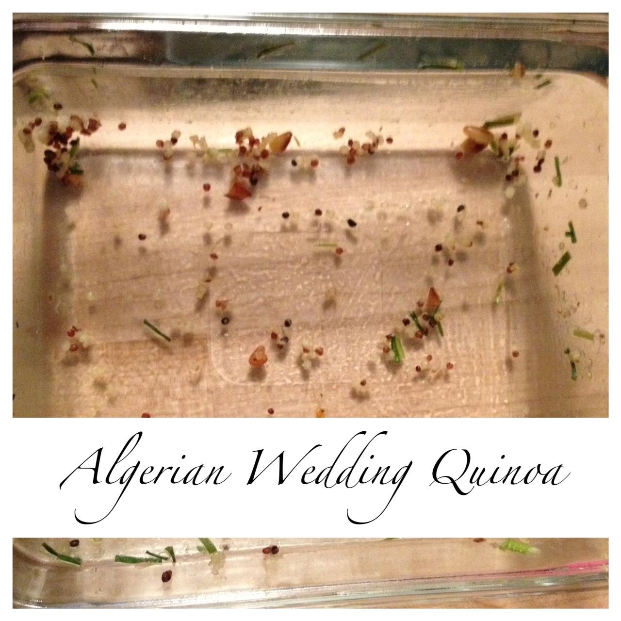 algerian wedding quinoa
