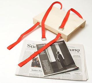 paper fix | newspaper + magazine stool