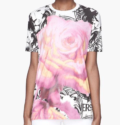 On Sale: Versus Pink Rose And Logo_printed T_shirt ($227)
Shop...