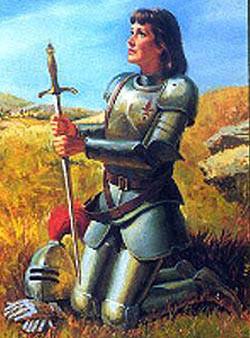 joan st arc paperblog god