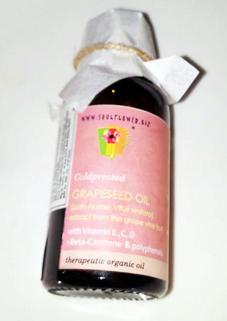 Soulflower Grapeseed Carrier Oil