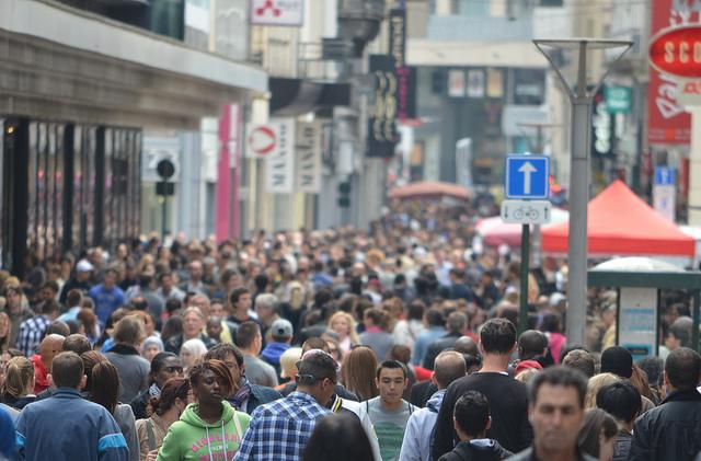 Overcrowded market