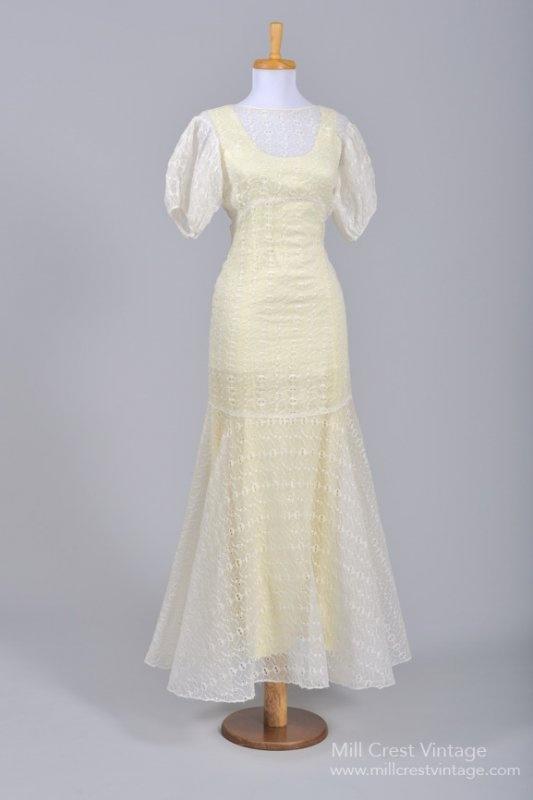 1940's Wedding Dress