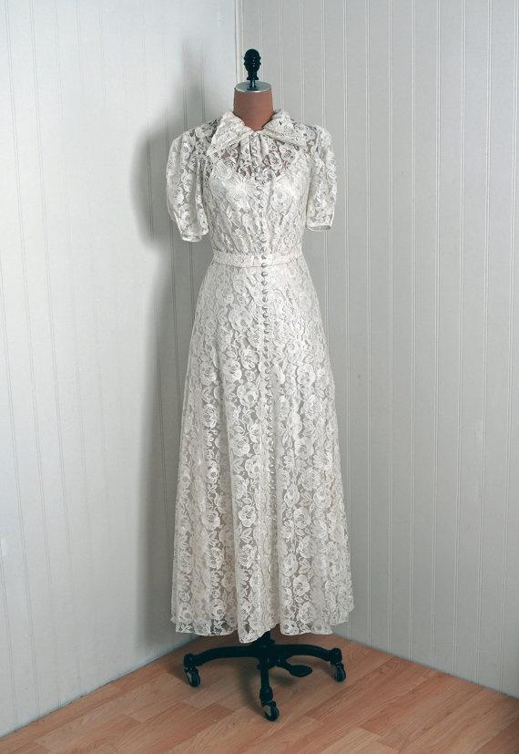 1930's Style Wedding Dress