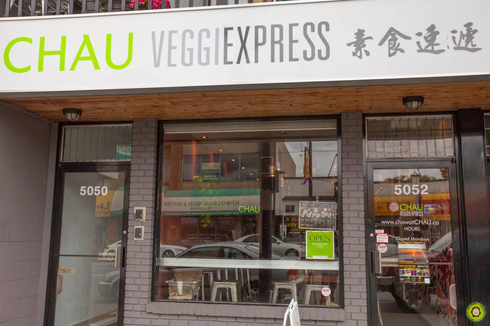 CHAU VeggiExpress: I’d Go Vegetarian For This! CHAU VeggiExpress Front