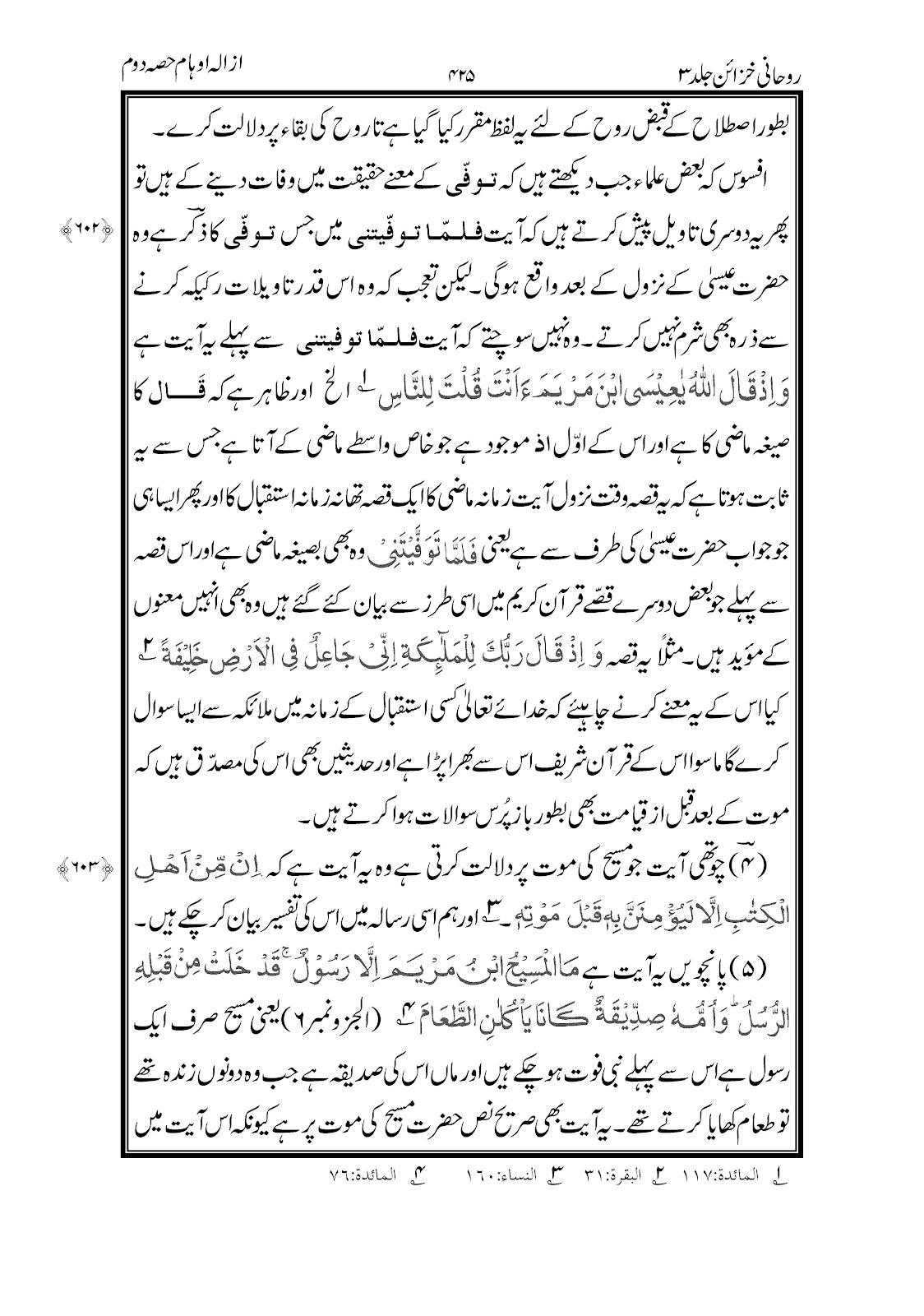 In Urdu : 30 Verses from Holy Quran that proves the death of Isa (as)