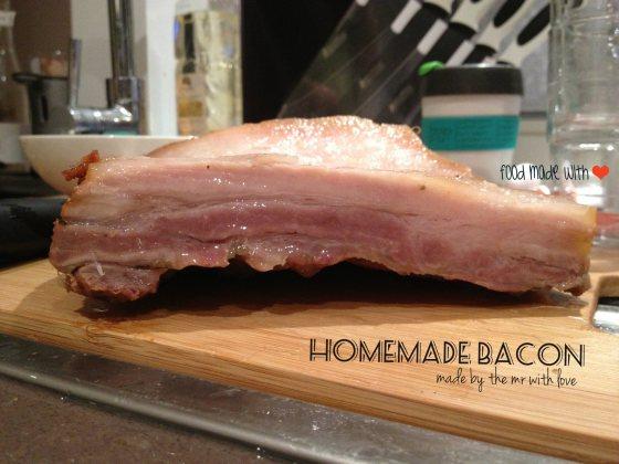 homemade bacon