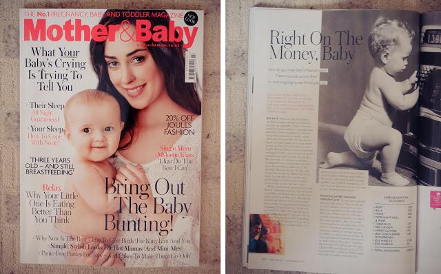 We've Been Featured! Mother & Baby Magazine