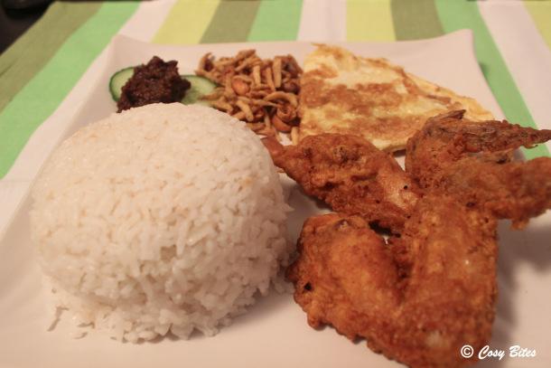 Nasi Lemak and Sambal Chilli Nasi Lemak-1