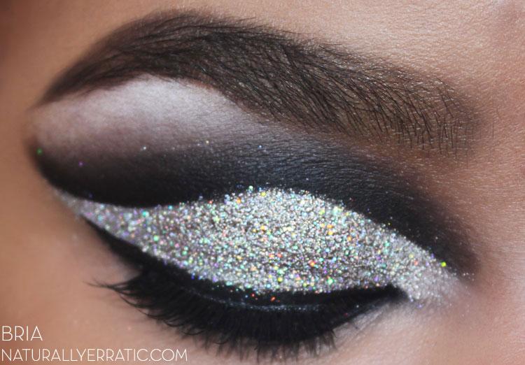 Glitter Makeup Dramatic Makeup, Smokey Makeup, Glitter Makeup, Cut Crease Makeup