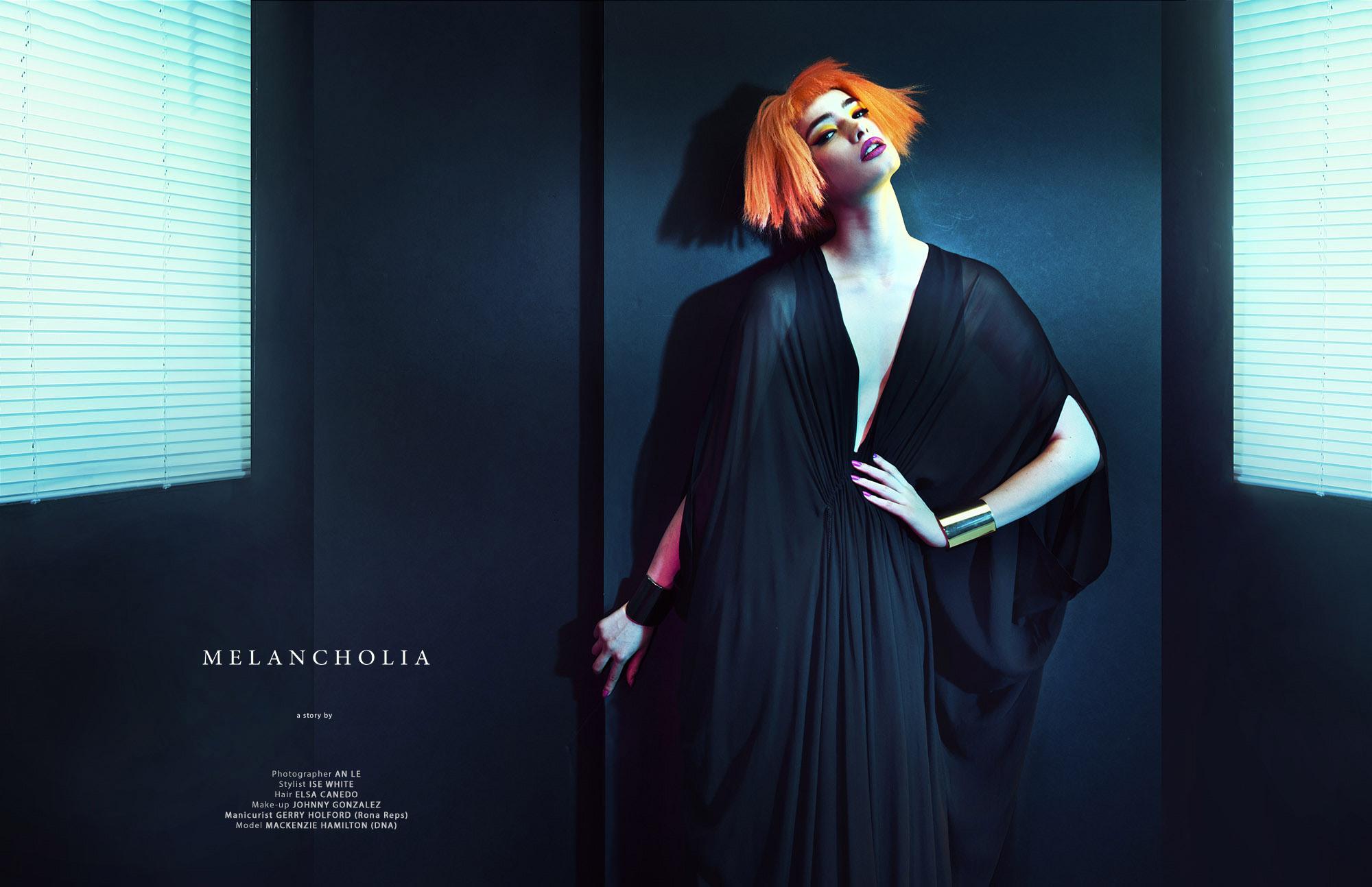 Mackenzie Hamilton in Melancholia by An Le Mackenzie Hamilton in Melancholia © An Le