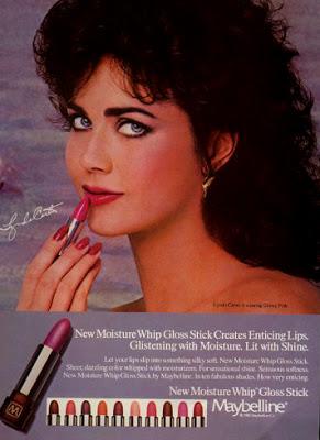 Wonder Woman - Linda Carter... Maybelline's beauty fashion coordinator and face of the 1980's