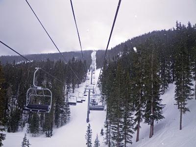 Ski lift, Santa Fe ski resort