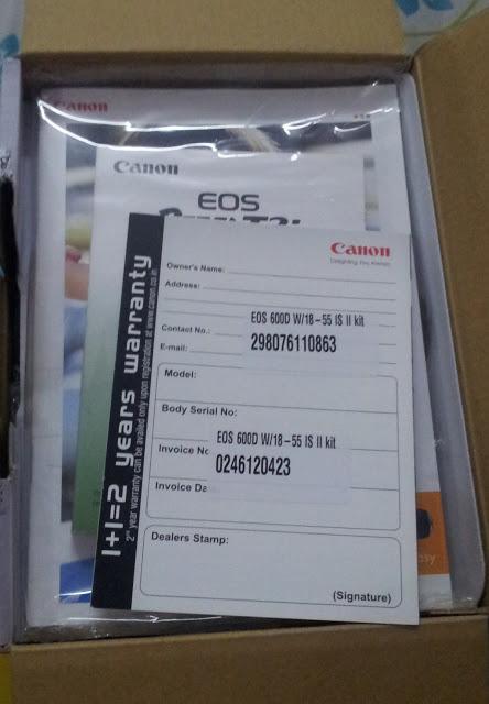 SSU Shopped | Canon 600 D via Flipkart SSU Shopped | Canon 600 D via Flipkart