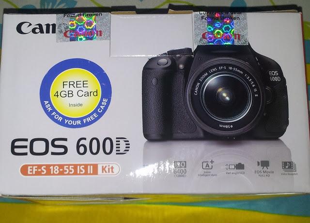 SSU Shopped | Canon 600 D via Flipkart SSU Shopped | Canon 600 D via Flipkart