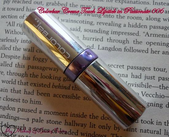 Colorbar Creme Touch Lipstick in Passionate 006+colorbar lipstick review